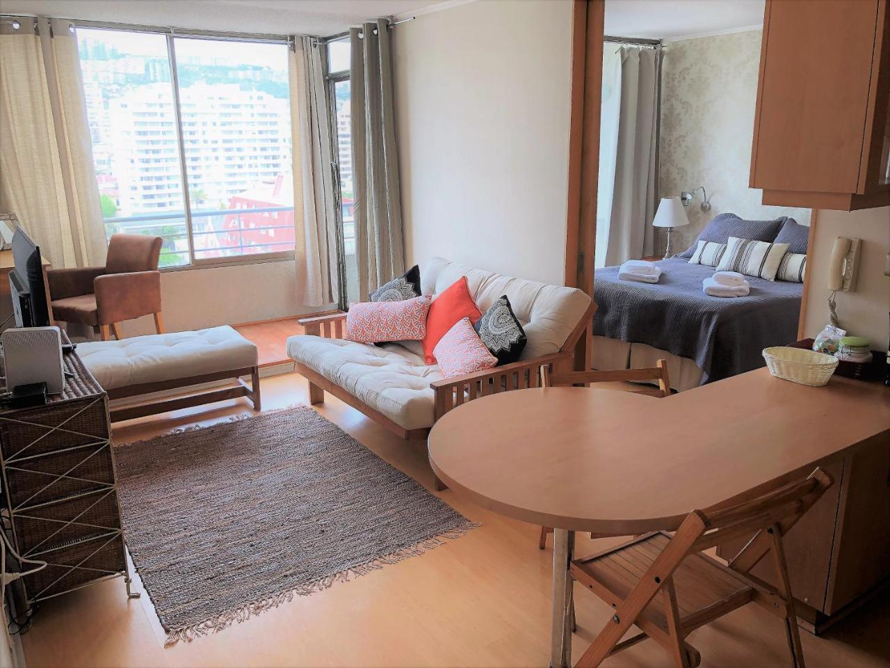 1201 Departamento Vs Centro Vina Vina del Mar Exterior foto